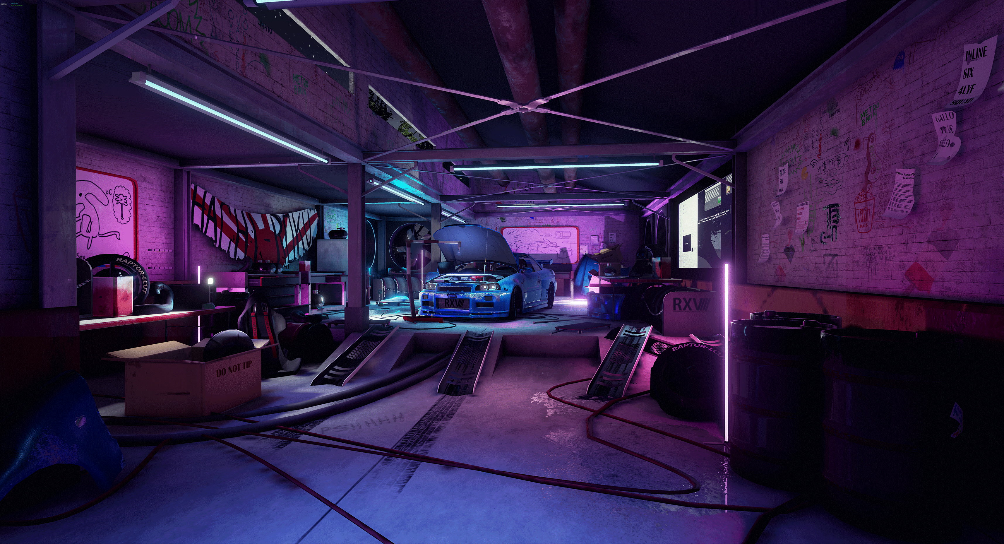 The Process of Creating a Next-Gen Environment (Wallpapers Included)