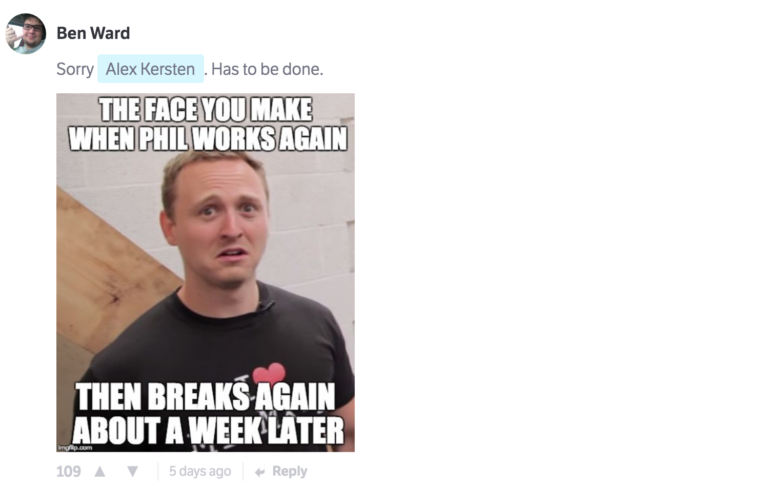 The 10 Best Comments On CT Last Week