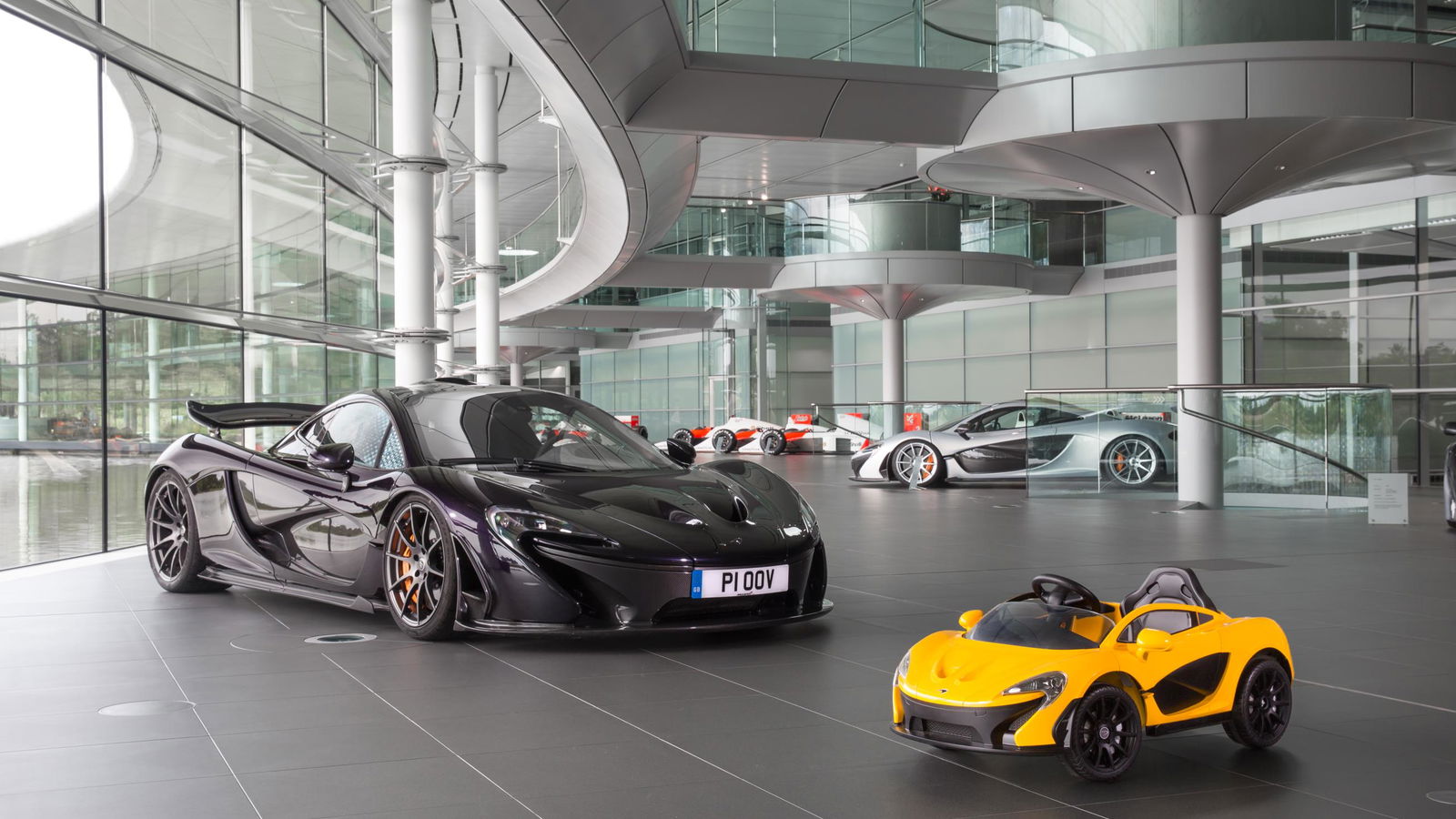 You Can Buy A Mini Electric McLaren P1 And It Even Has Dihedral Doors