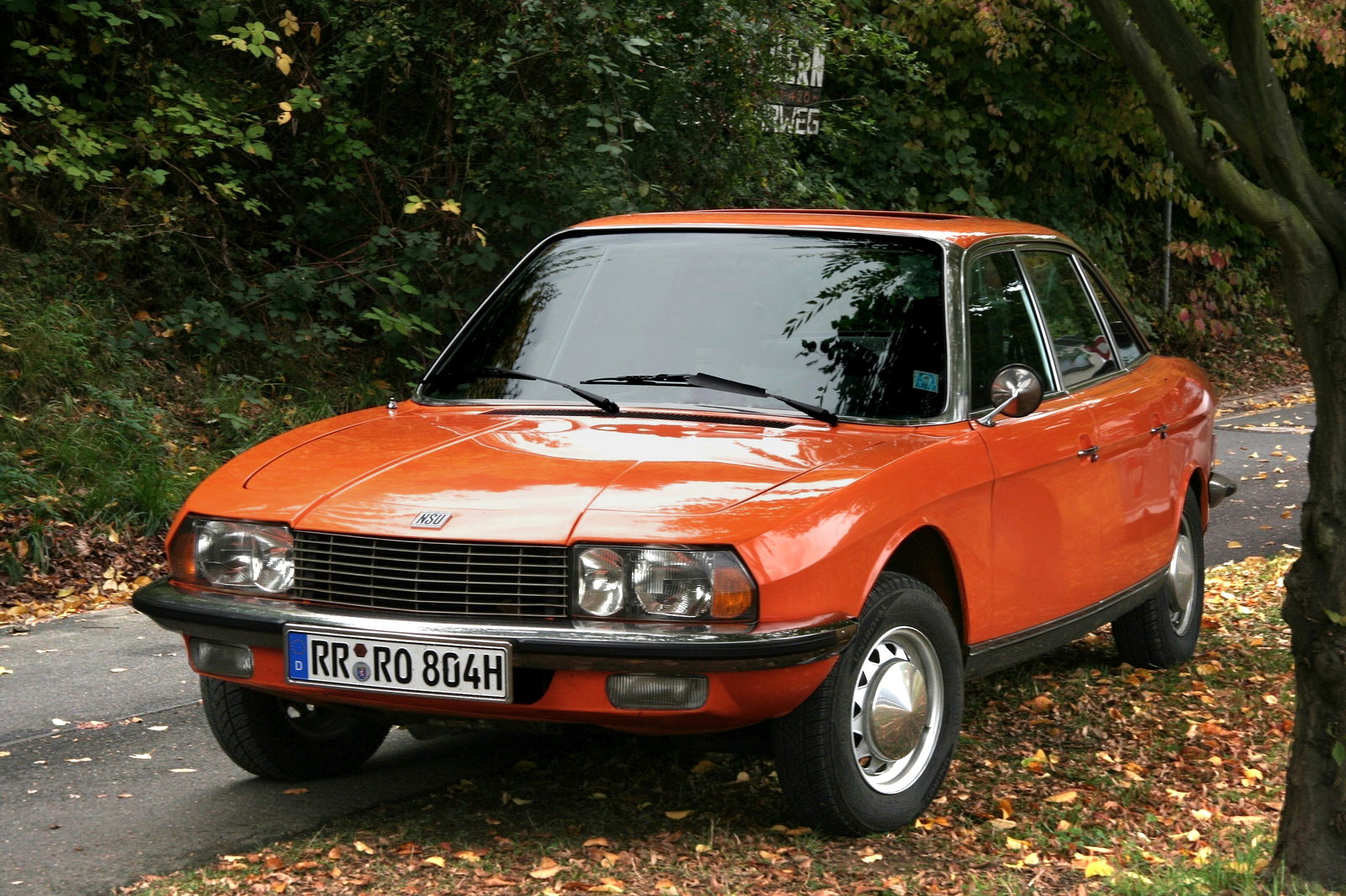 An NSU Ro 80 in recent times, note the