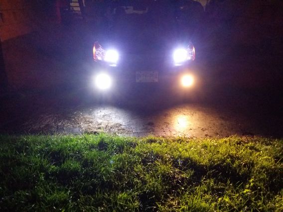 SMD LED left; Stock right