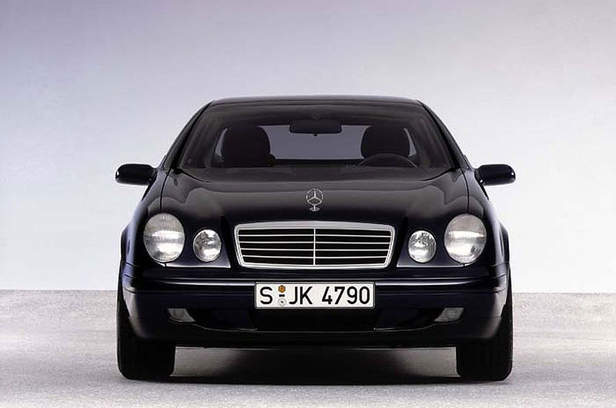 This car would represent a new generation of Mercedes-Benz cars, and would become the W208 CLK which was first seen in 1997.