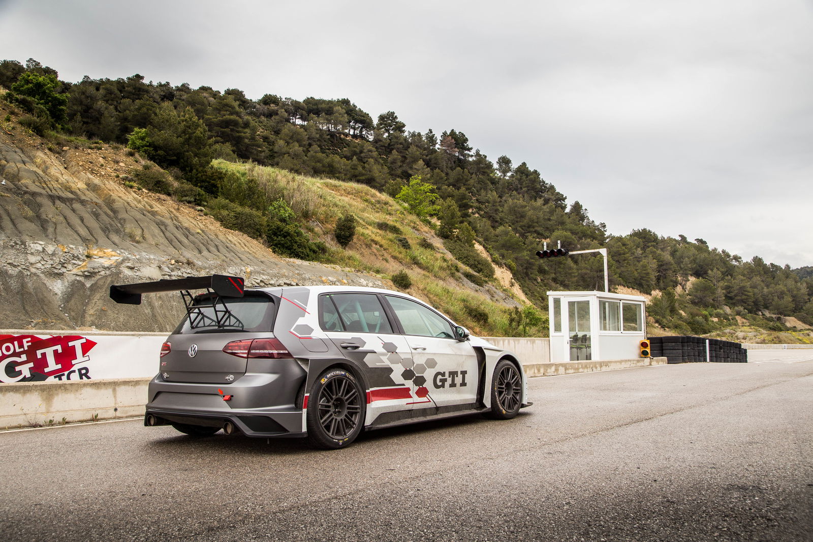 I Drove A VW Golf GTI Race Car On A Soaking Track And Didn’t Die