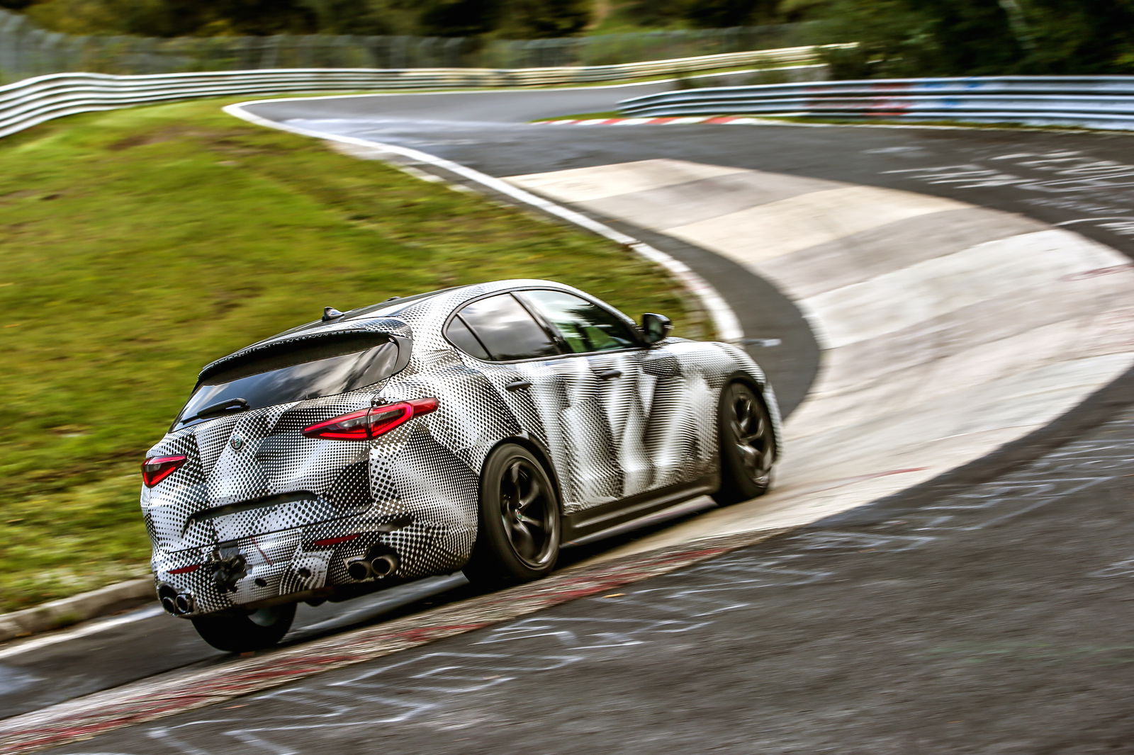 The Alfa Romeo Stelvio Quadrifoglio Is Now The 'Ring's Fastest SUV