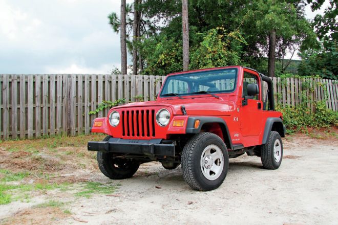 A TJ Wrangler