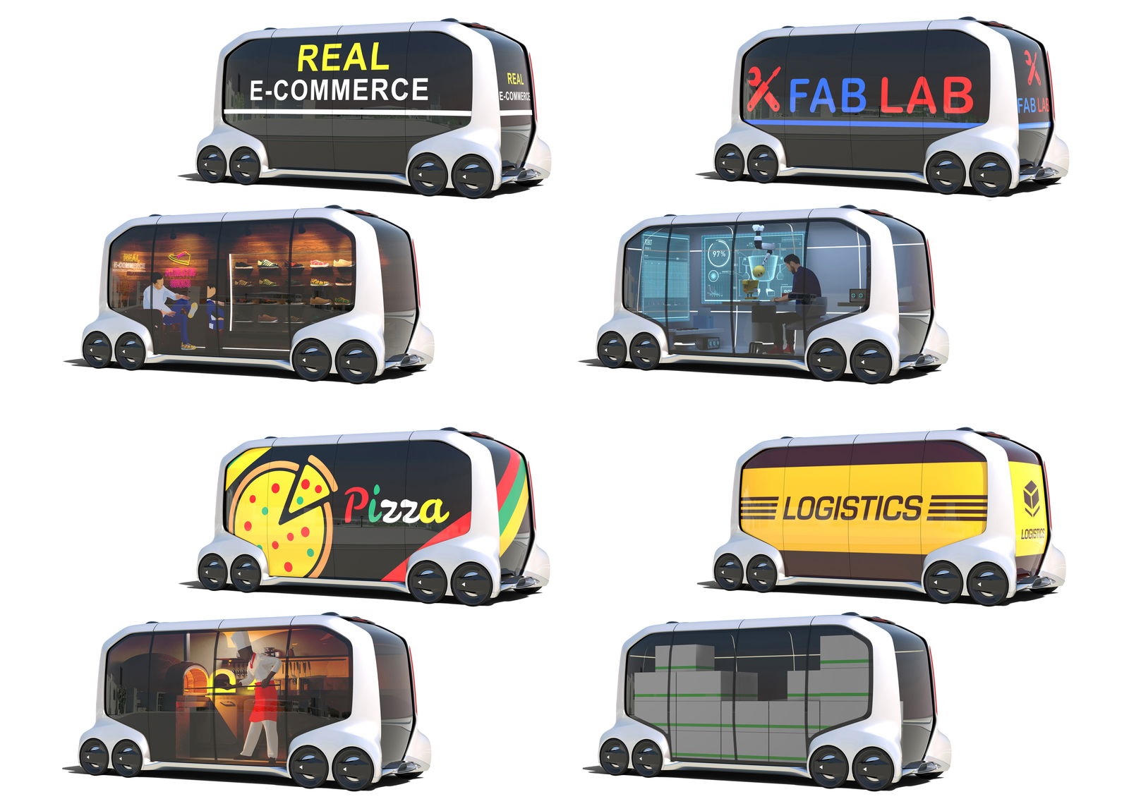 Autonomous Pizza Delivery Vans Might Soon Be A Thing