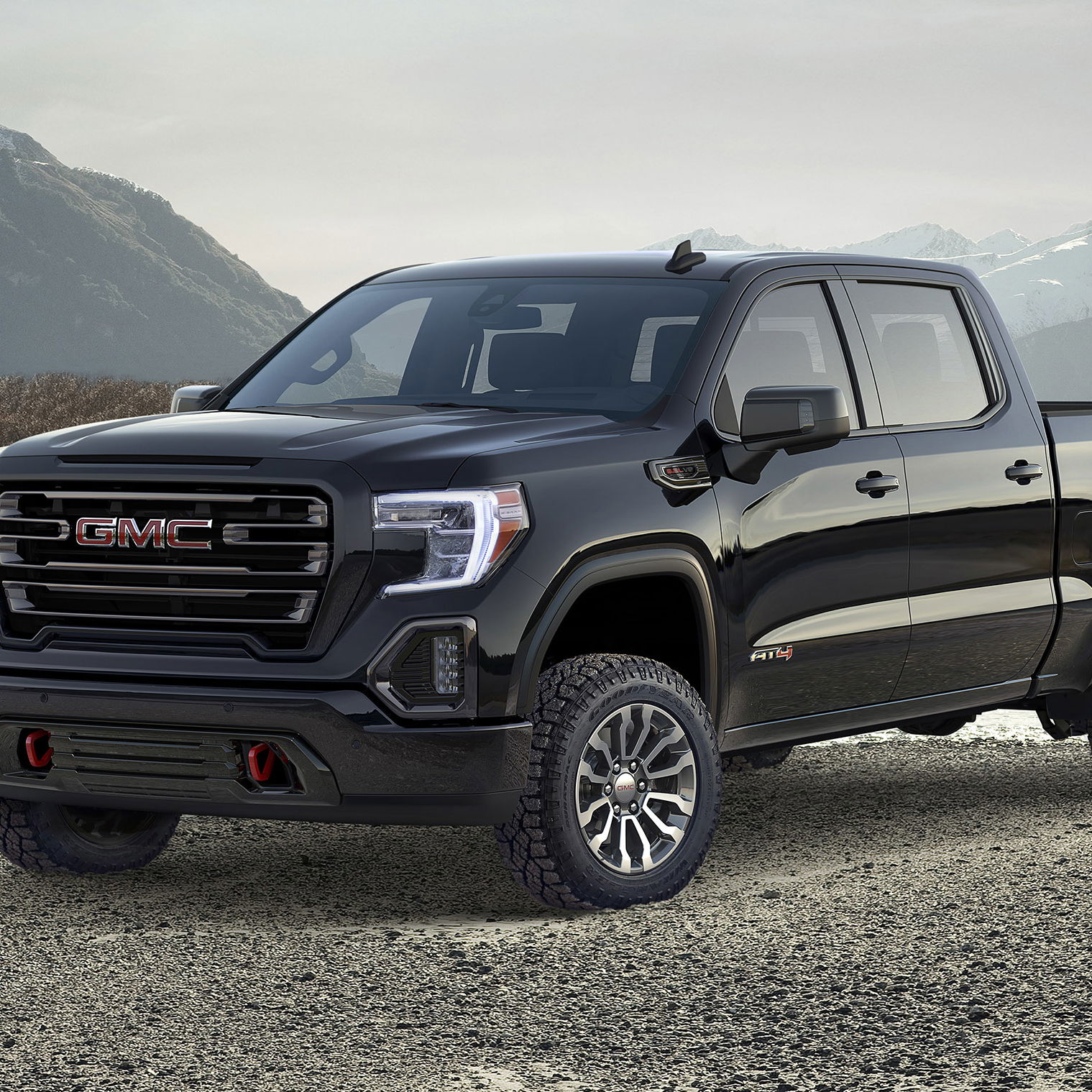 Watch This Stock GMC Sierra Truck Go Full GTA Mode On A Mountain