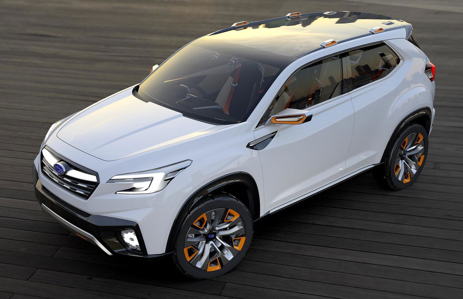 The next-gen Forester will probably take styling cues from the Viziv Future concept