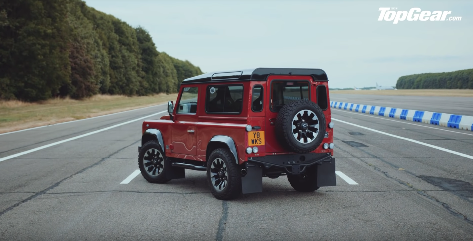 The Defender Works is Powerful, but also quite heavy. And not exactly a slippery shape, either...