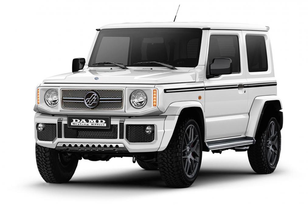 Here’s A New Suzuki Jimny Wearing A Land Rover Defender Suit
