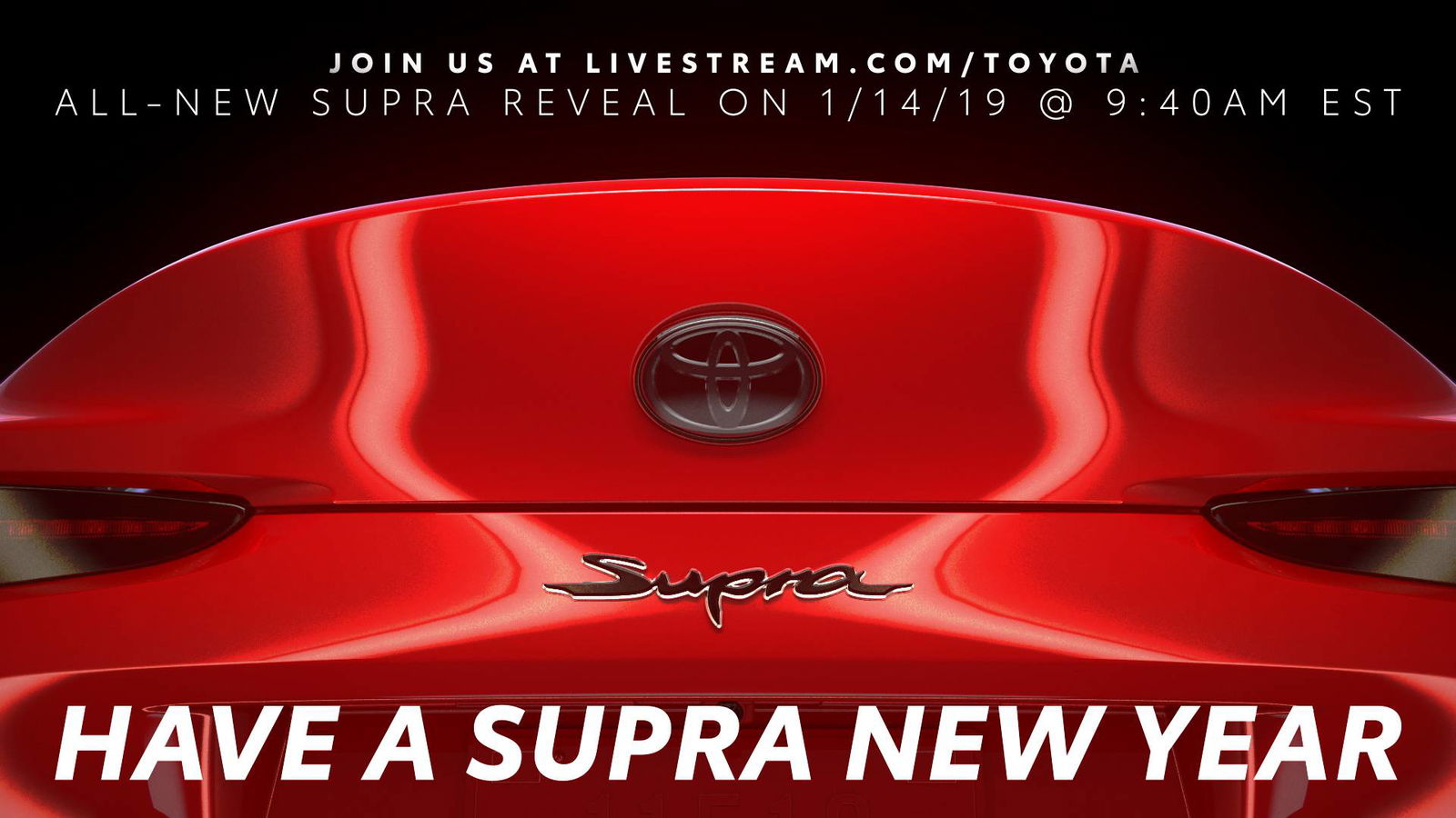 Toyota Supra's Debut Time Revealed In
