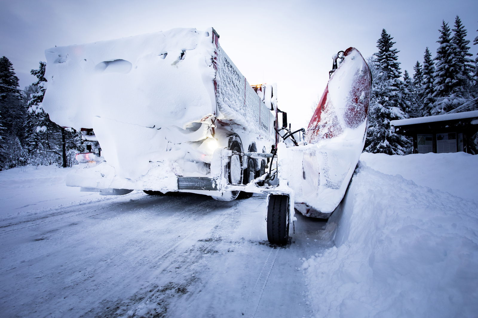 We Really Need This Epic 570bhp Snow Plough Before The Apocalypse