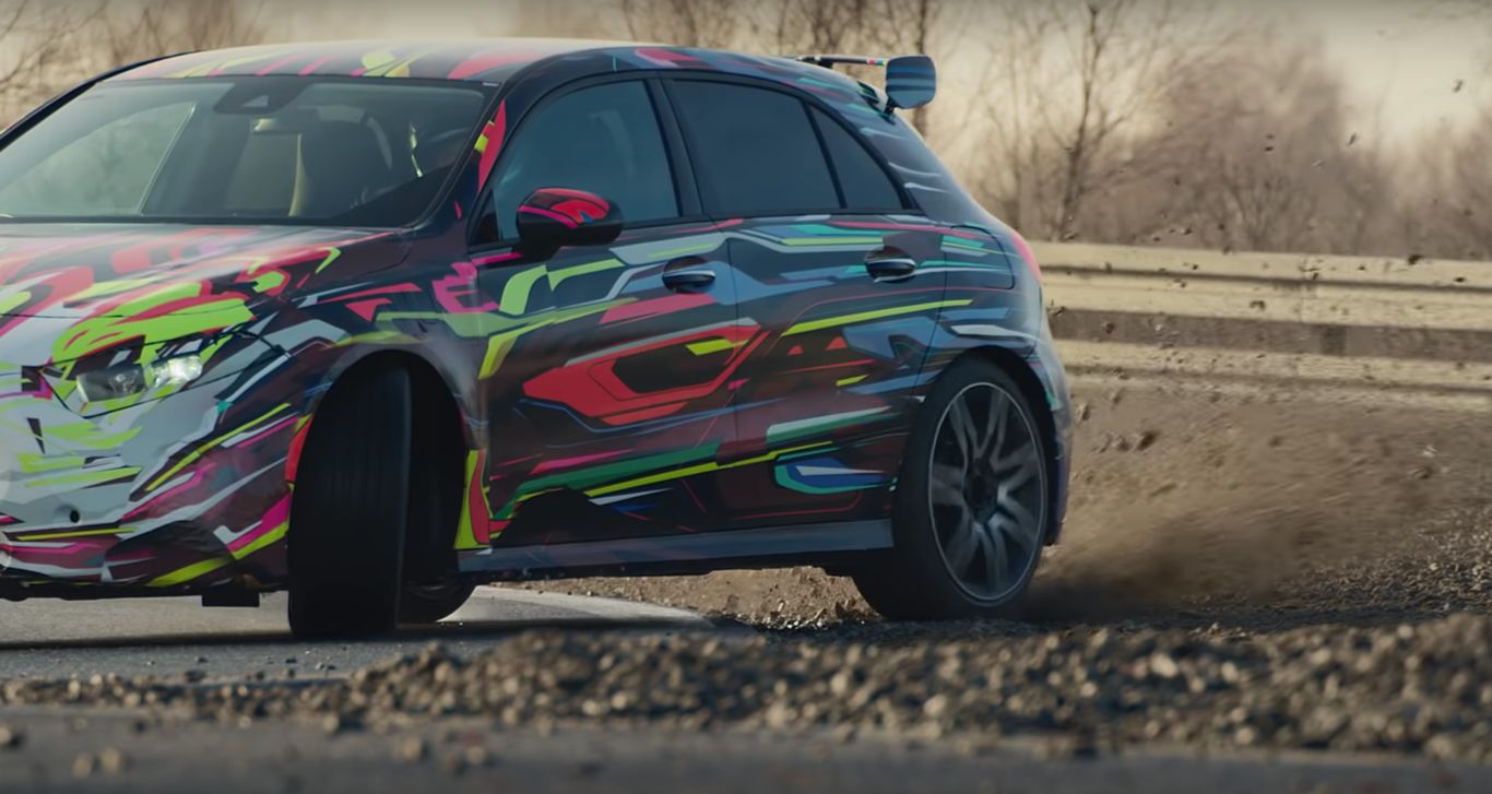 The next Mercedes-AMG A45 will have a drift mode, just like its E63 big brother