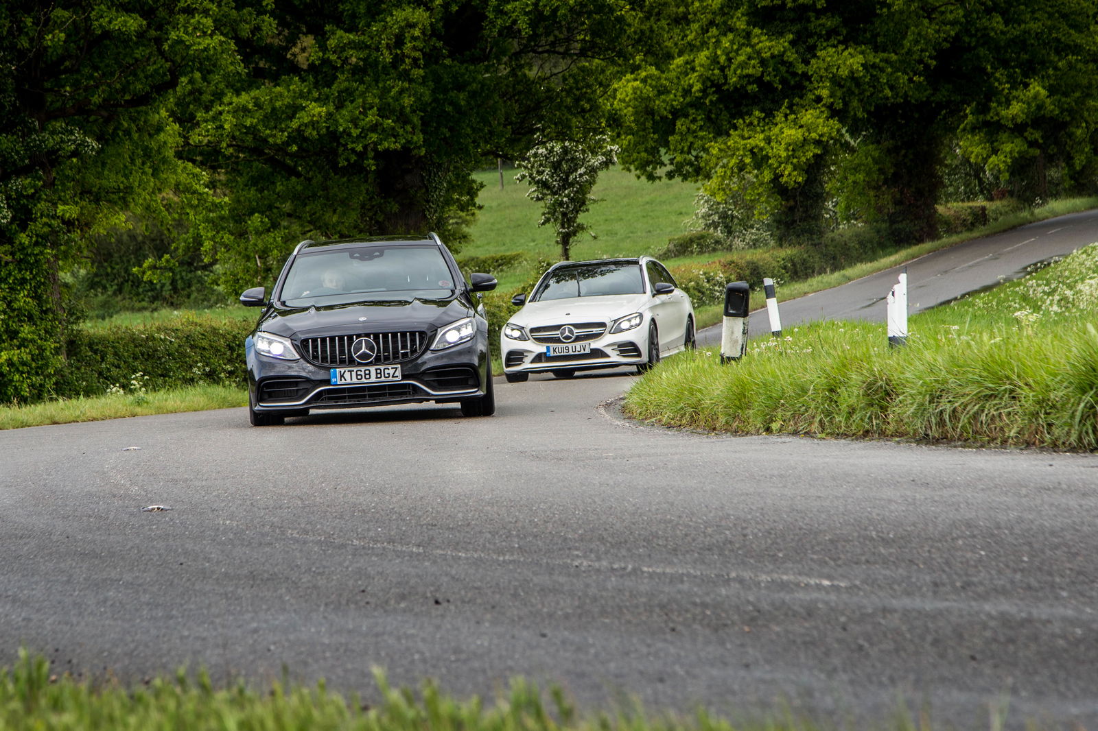 When it comes to comparing the Mercedes-AMG C43 to the C63, it's definitely a case of 'you get what you pay for'