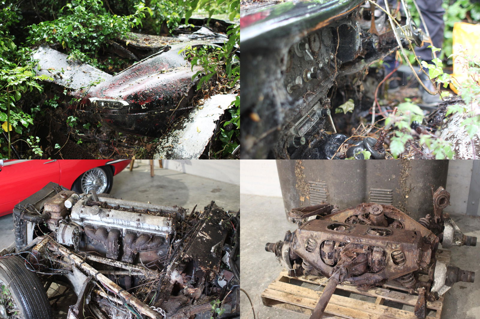 This Utterly Ruined Jaguar E-Type Has Been Stunningly Restored