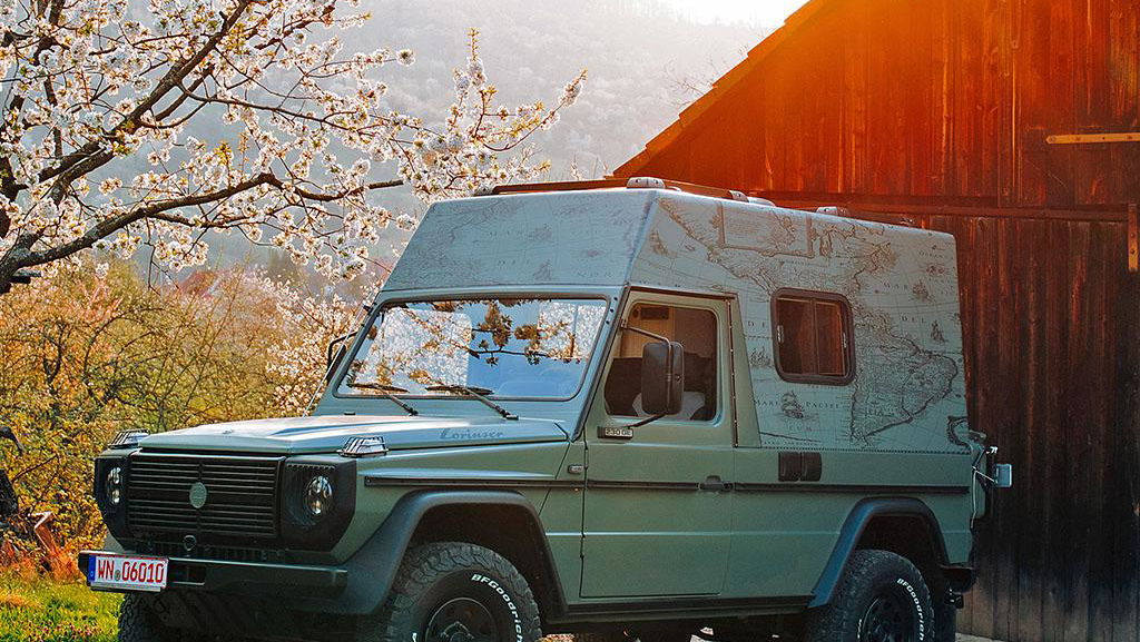 This Ex-Military G-Wagen Has Been Turned Into A Motorhome And We Want It