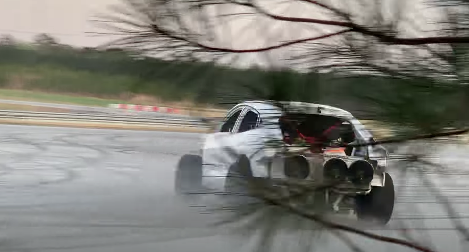 Half Naked Ford Mustang Mach E Prototype Shreds Rubber In Weird, Probably Staged Video