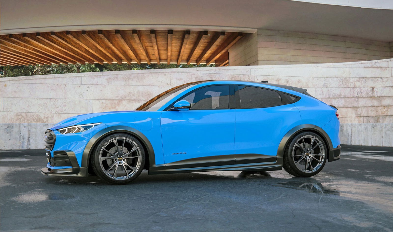 Ford Mustang Mach E Gets Mean Makeover From Transit Tuner
