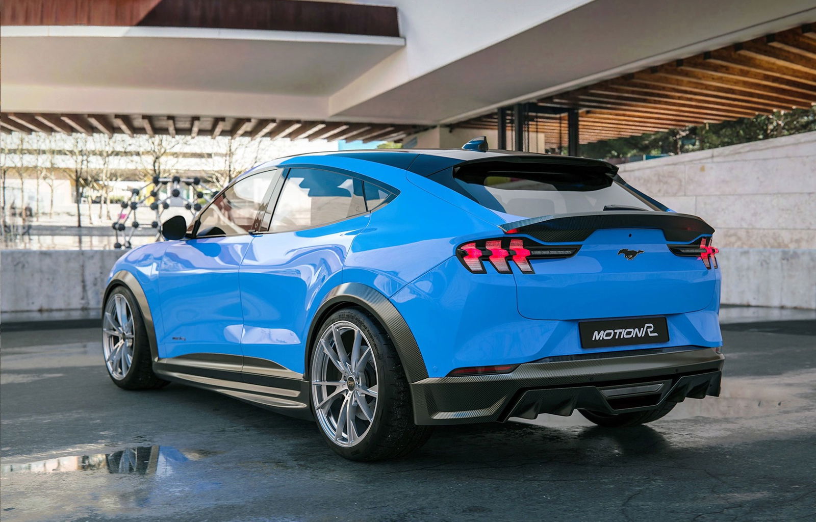 Ford Mustang Mach E Gets Mean Makeover From Transit Tuner