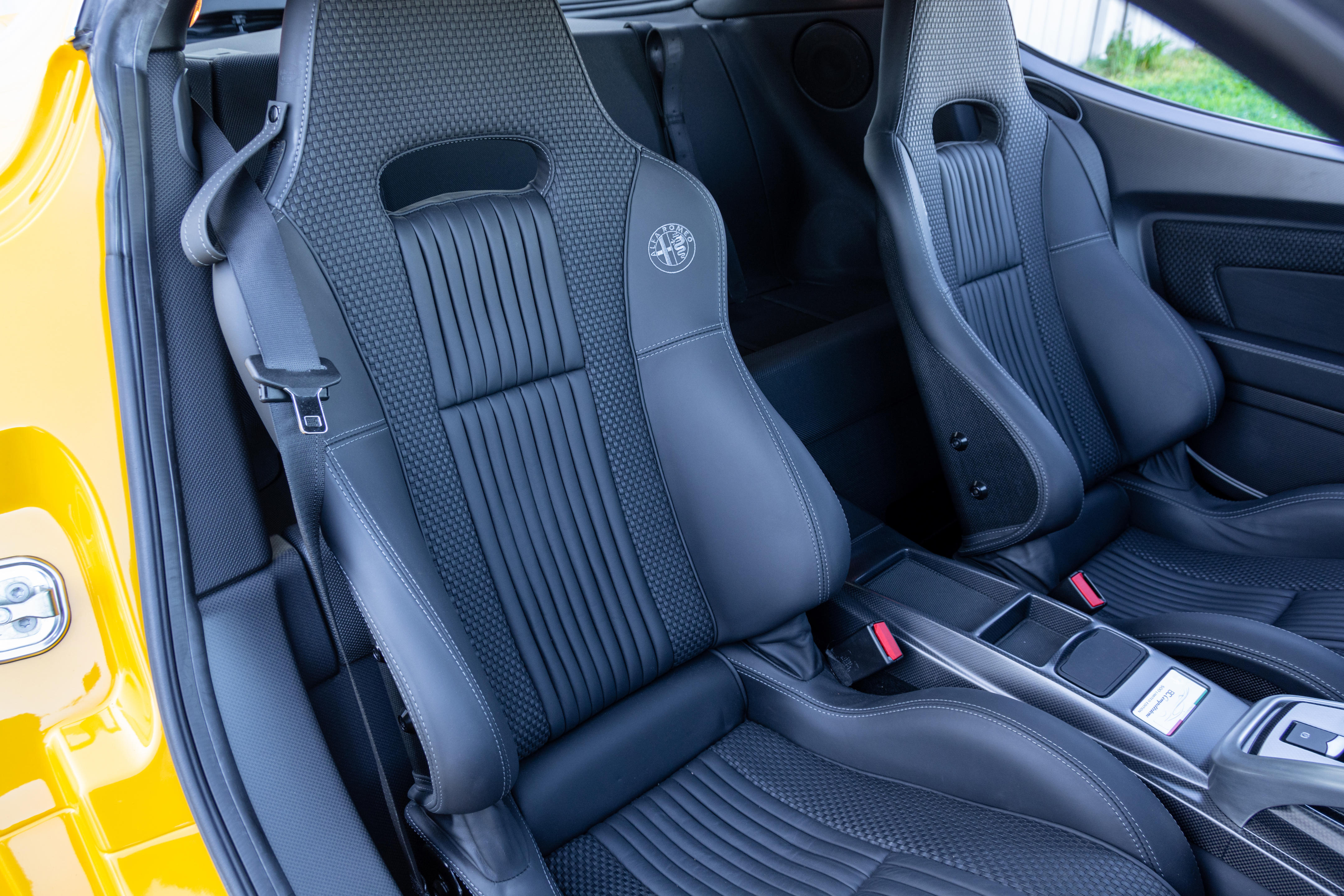 This Vibrantly Yellow Alfa Romeo 8C Could Be Yours