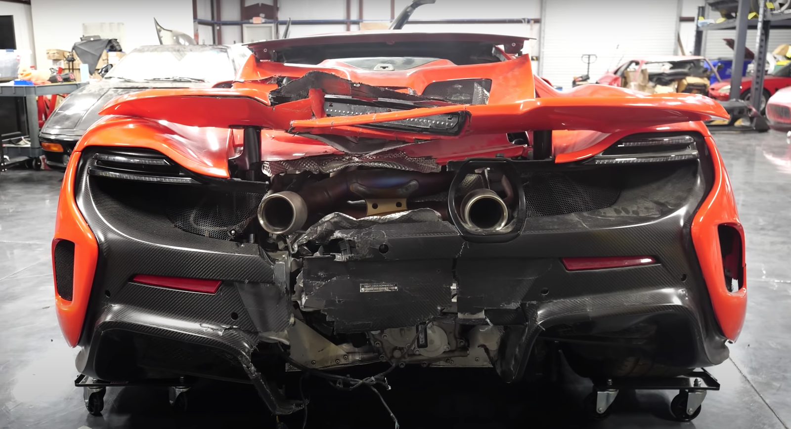 Here's A Scary Cost Breakdown For Repairing A Crashed McLaren 675LT