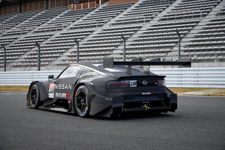 As a silhouette racer built over a spaceframe chassis, the GT500 Z is unrelated to the road car
