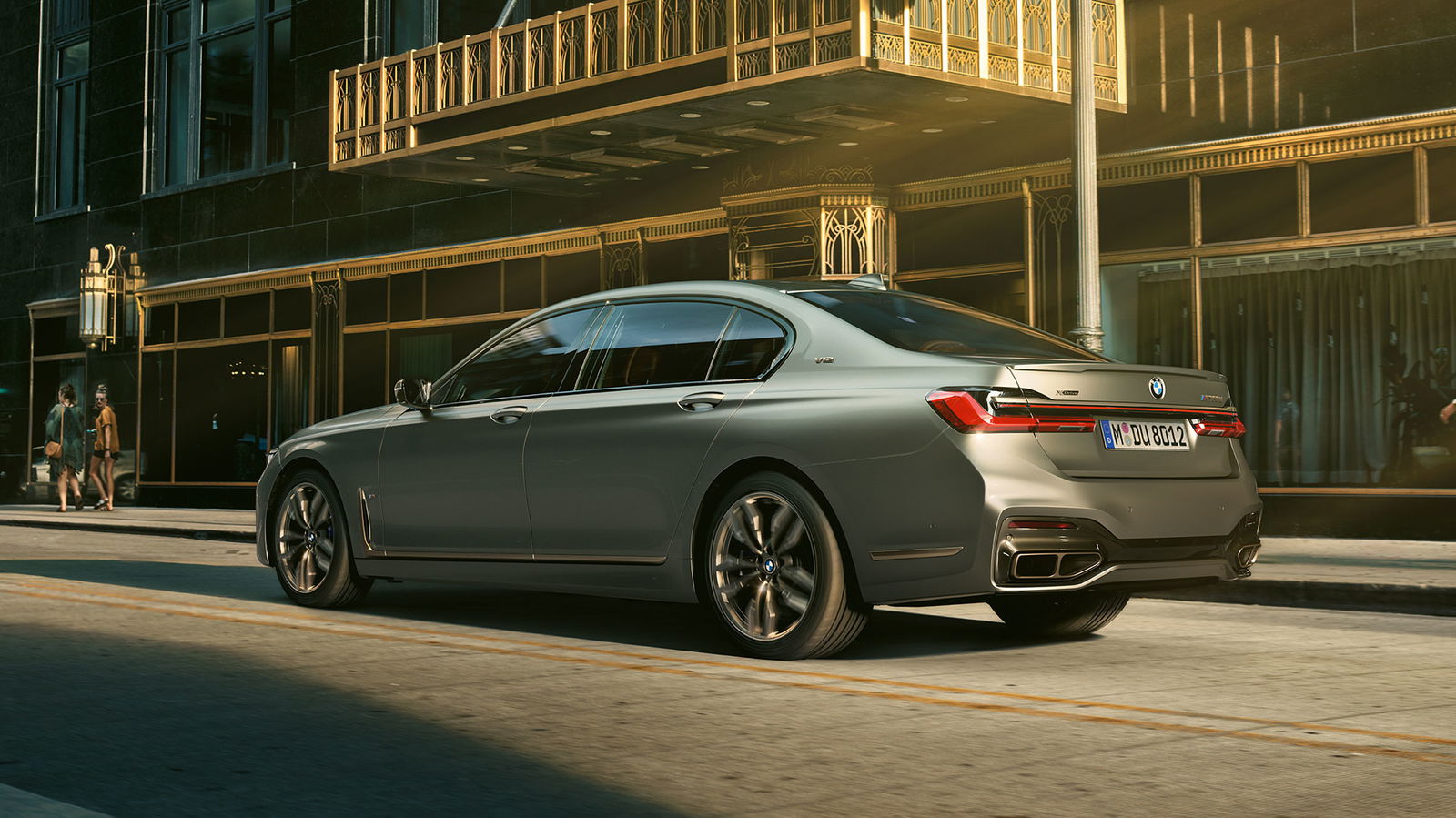 BMW is yet to reveal any images of The Final V12, so here's a regular M760Li for your viewing pleasure