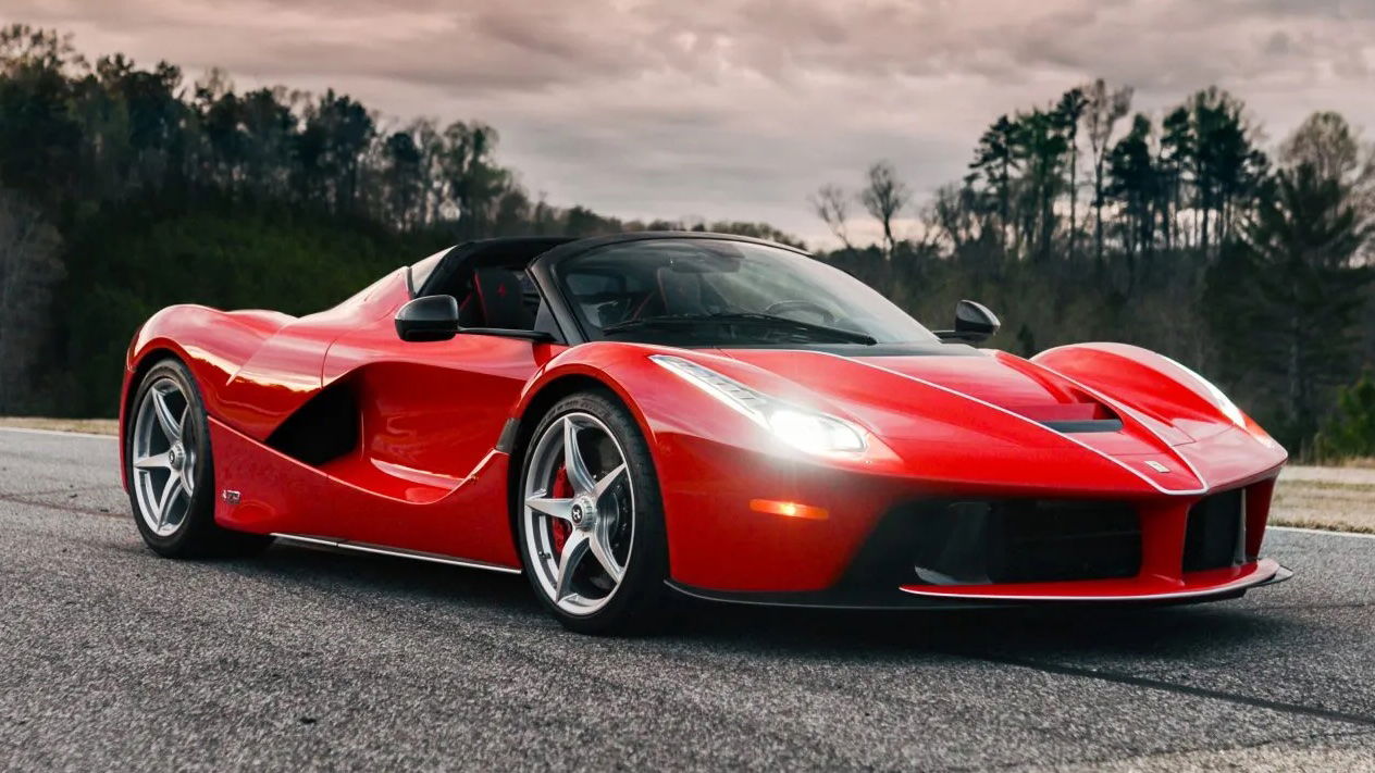 161-Mile Ferrari LaFerrari Aperta Sells For Record-Breaking $5.35m On Bring A Trailer