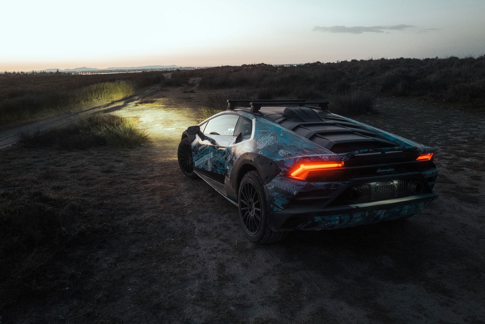 Watch The Lamborghini Huracán Sterrato Off-Road Supercar Frolic In The Sand