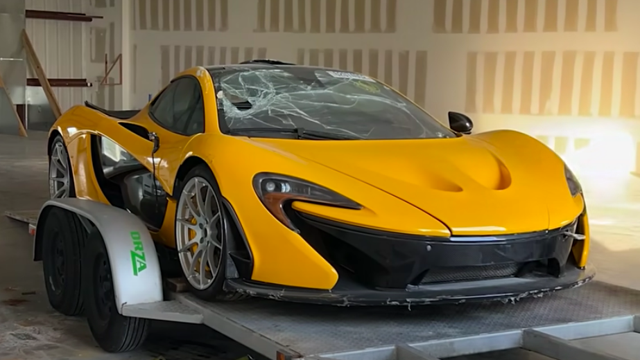 McLaren P1 Destroyed By Flood Being Rebuilt By YouTuber