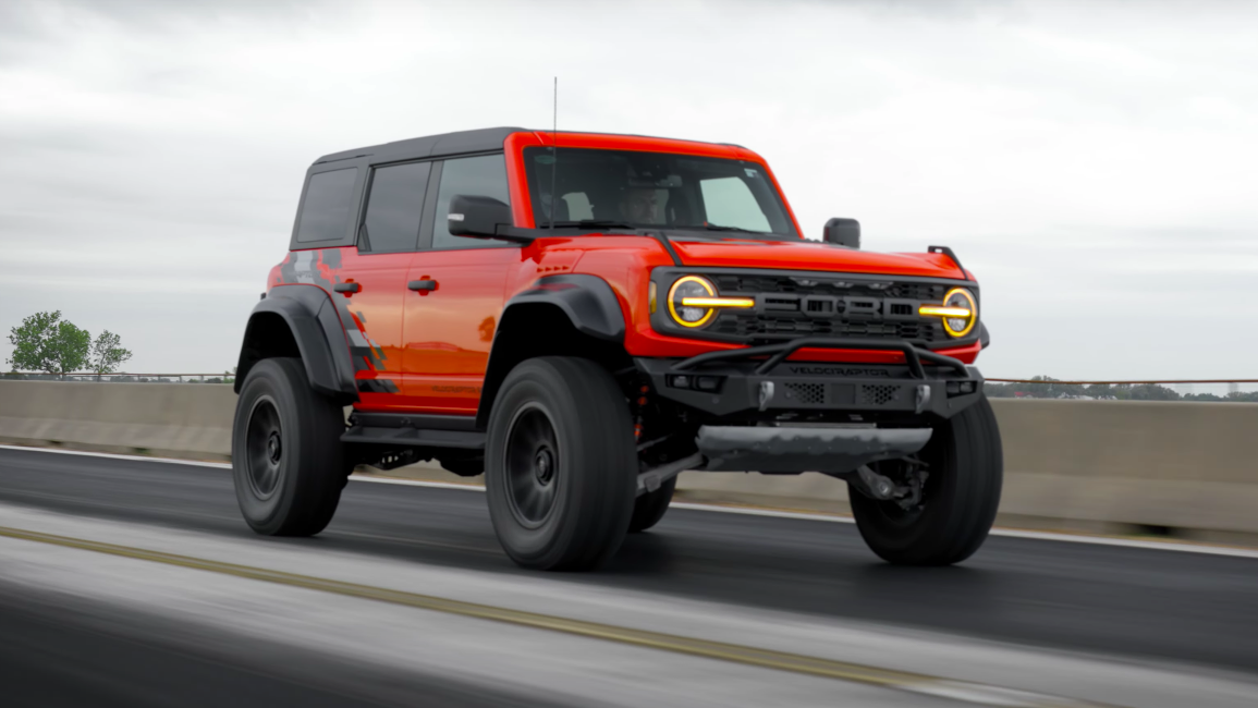 New Hennessey VelociRaptor 500 Bronco Vs Stock Ford Bronco Raptor